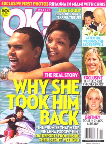 Illustration for article titled This Week In Tabloids: Veiled Vows For Chris And Rihanna